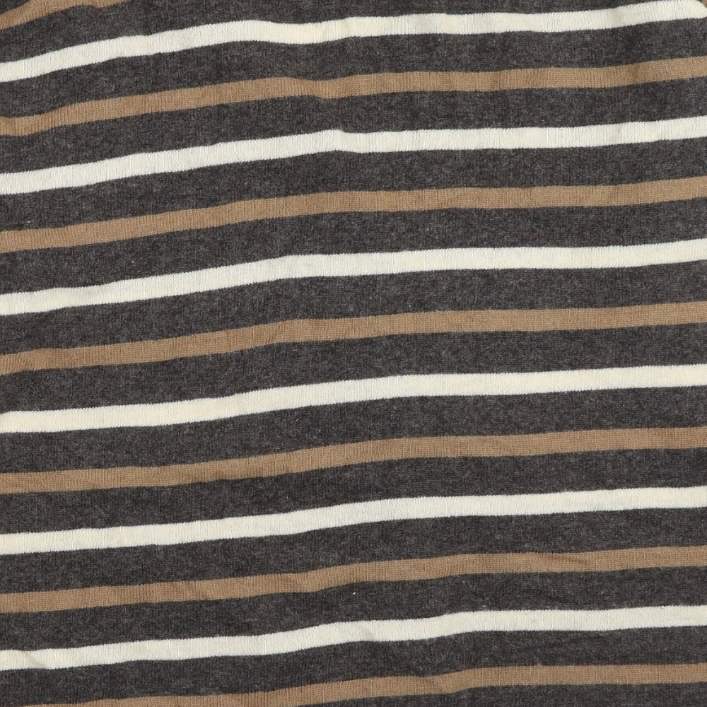 Womens UK Size One Size Tigi Brown Cardigan Jumper