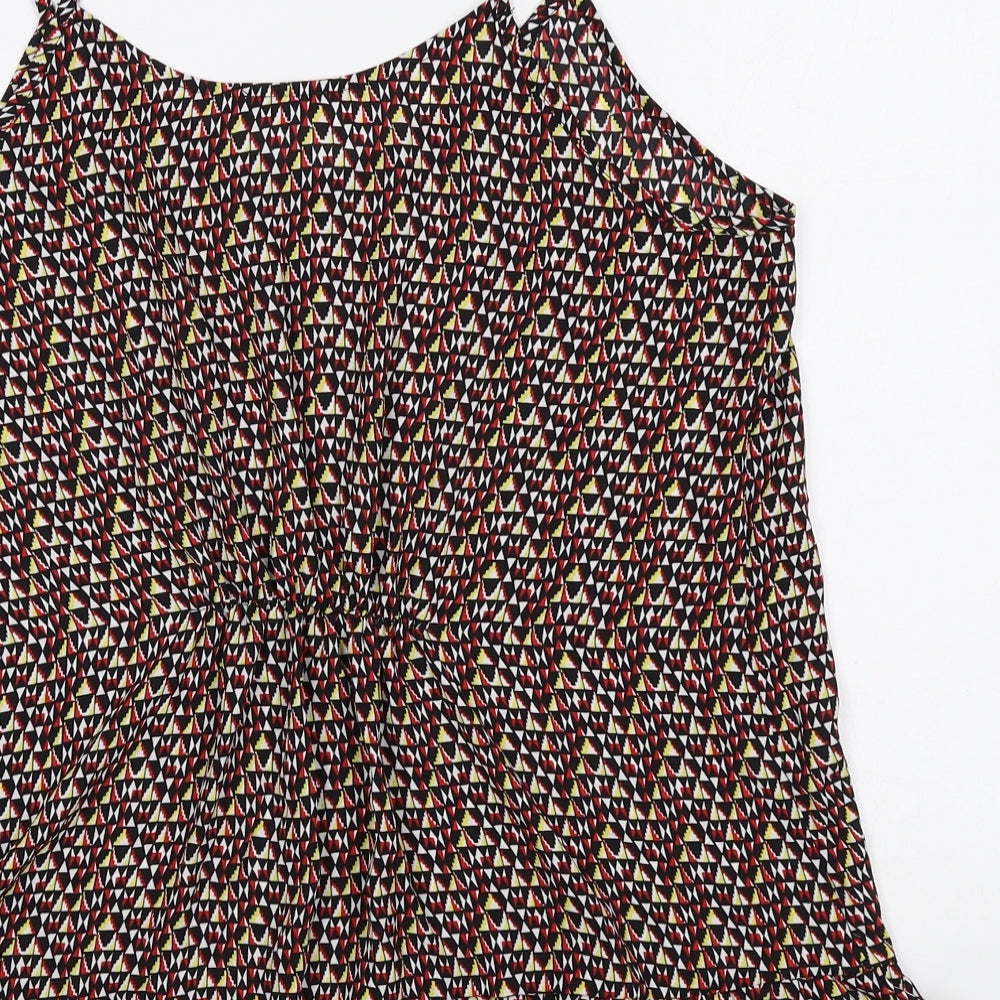 Womens UK Size S United Colors of Benetton Multicoloured Camisole Tank