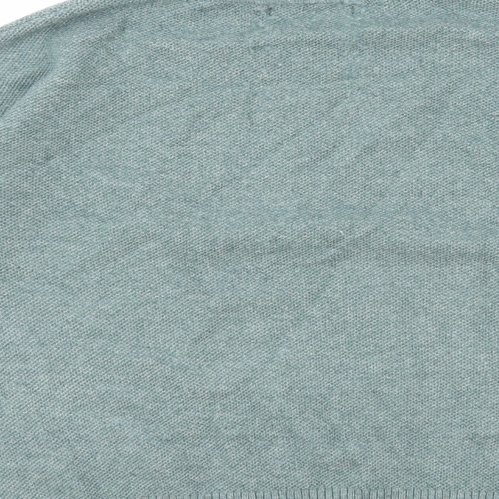 Womens UK Size S Marks and Spencer Green Pullover Jumper