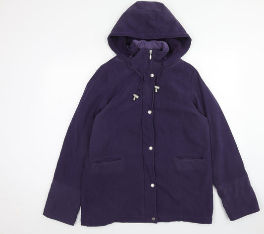 Womens UK Size 12 EWM Purple Jacket