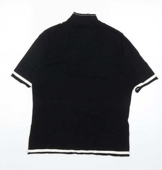 Womens UK Size 10 Gerry Weber Black Basic T-Shirt