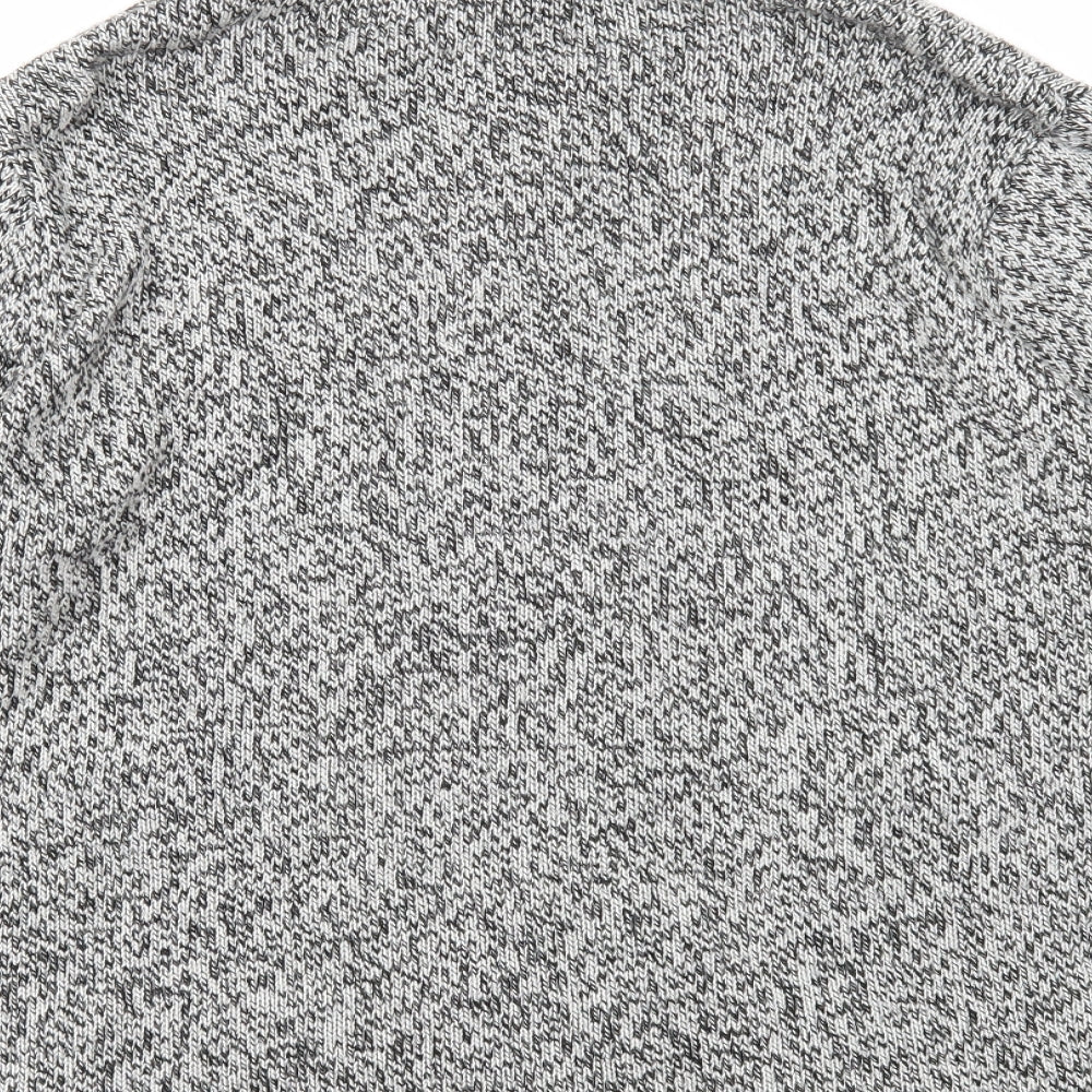 Womens UK Size 8 Damart Grey Cardigan Jumper