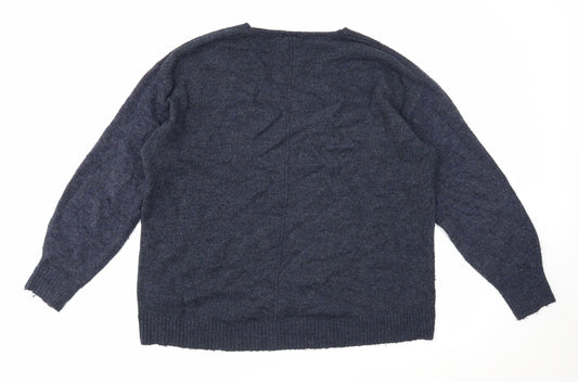 Womens UK Size S H&M Blue Pullover Jumper