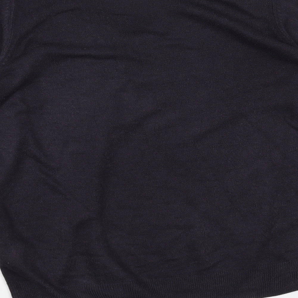 Womens UK Size 12 Marks and Spencer Blue Pullover Jumper