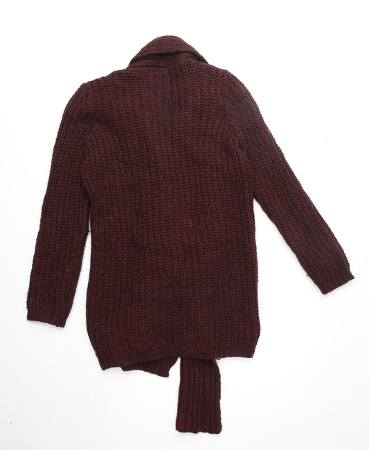 Womens UK Size S NEXT Brown Cardigan Jumper