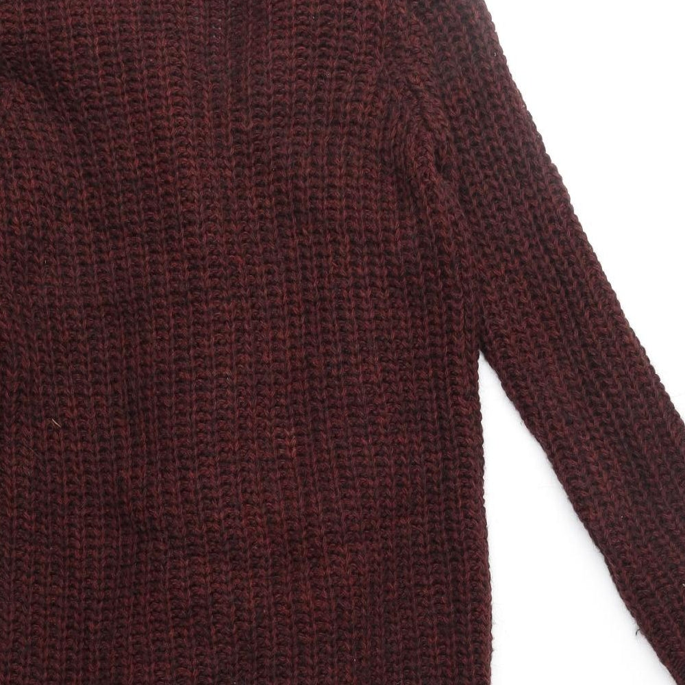 Womens UK Size S NEXT Brown Cardigan Jumper