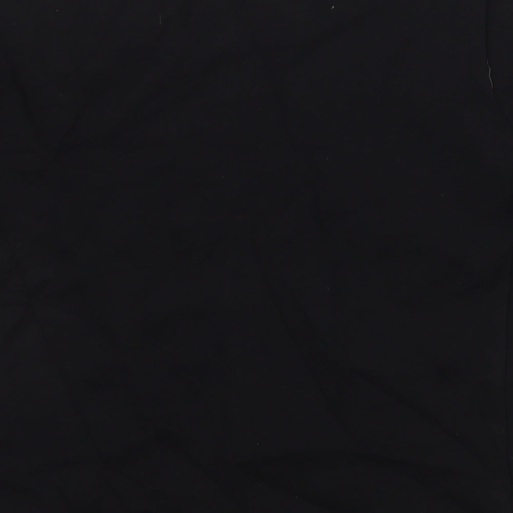 Womens UK Size 12 Baukjen Black Basic T-Shirt