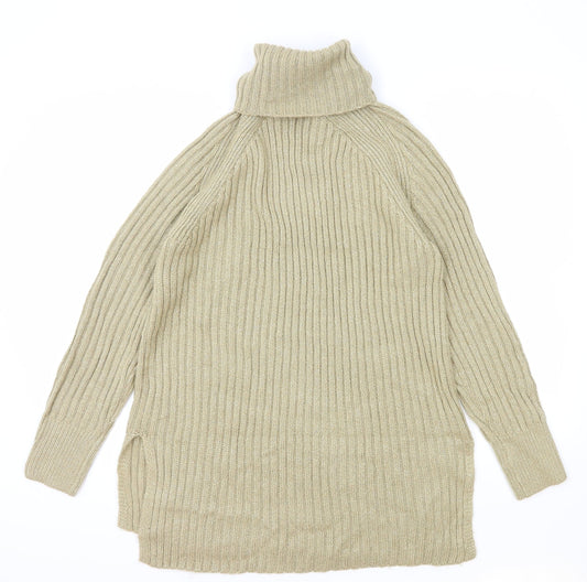 Womens UK Size S Marks and Spencer Beige Pullover Jumper