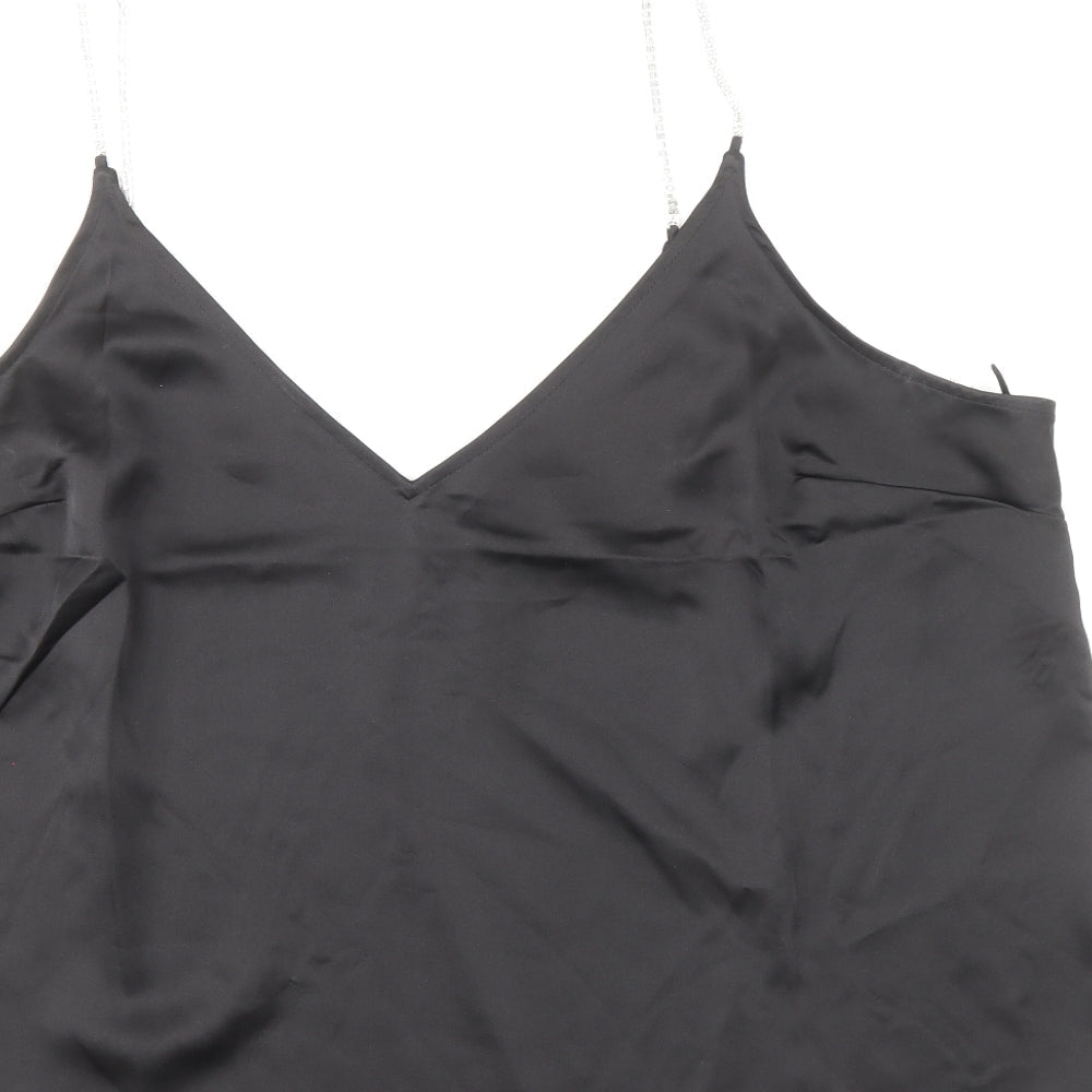 Womens UK Size XL H&M Black Camisole Blouse