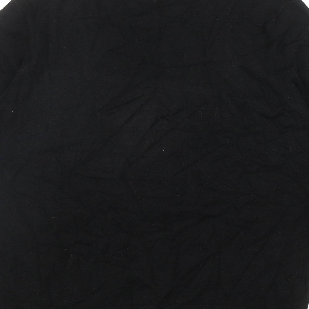 Womens UK Size 12 Peacocks Black Pullover Jumper