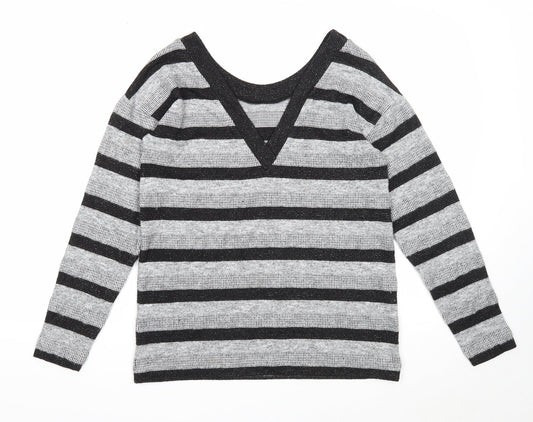 Womens UK Size 12 NEXT Grey Pullover Jumper