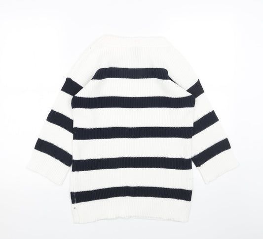 Womens UK Size XS Soyaconcept White Pullover Jumper