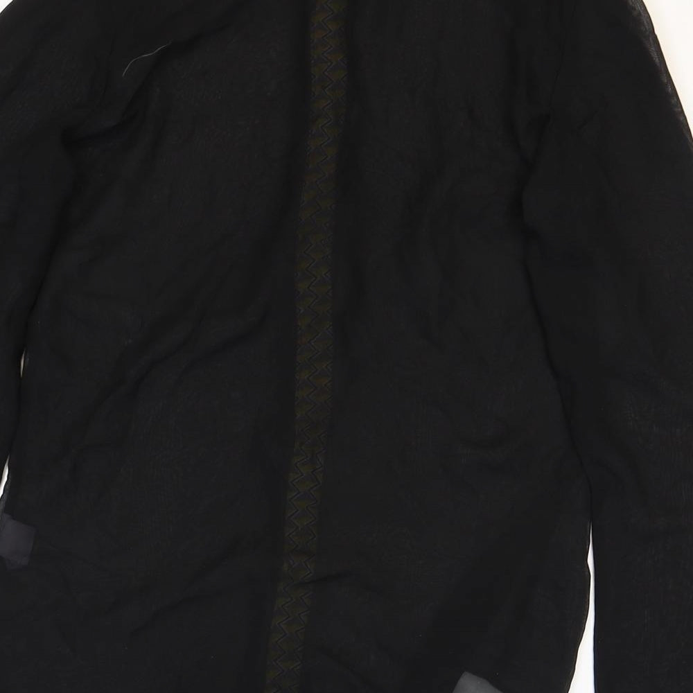 Womens UK Size 10 Atmosphere Black Basic Blouse
