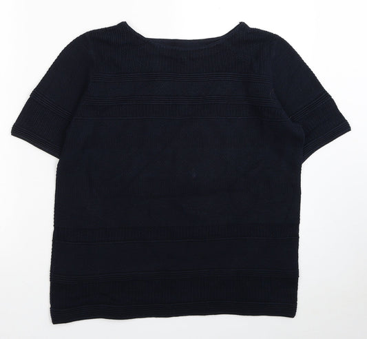 Womens UK Size 12 Lakeland Blue Pullover Jumper