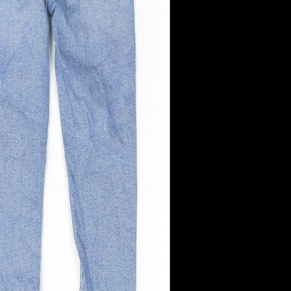 New Look Womens Beige Cotton Skinny Jeans Size 6 Regular Zip