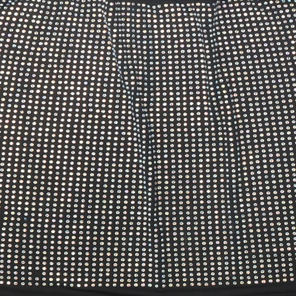 Womens UK Size S Preworn Mini Skirt