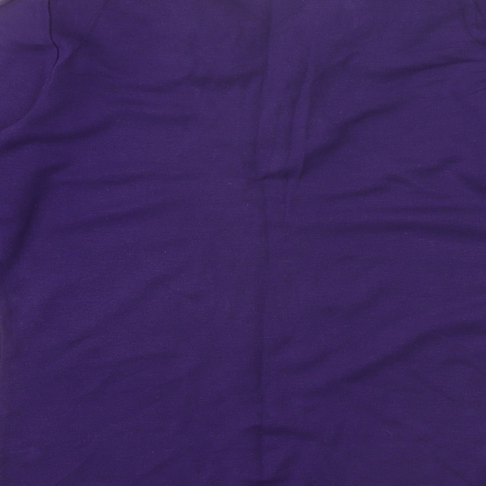 Womens UK Size 12 BHS Purple Basic Blouse