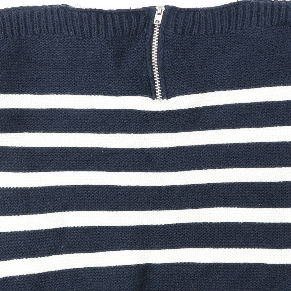 Womens UK Size 10 Atmosphere Blue Pullover Jumper