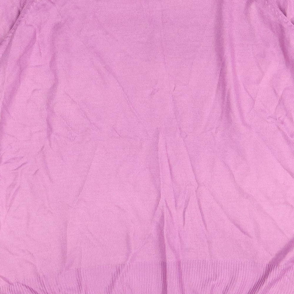 Womens UK Size 14 Marks and Spencer Purple Pullover Jumper