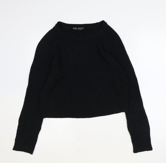 Womens UK Size 14 Select Black Pullover Jumper