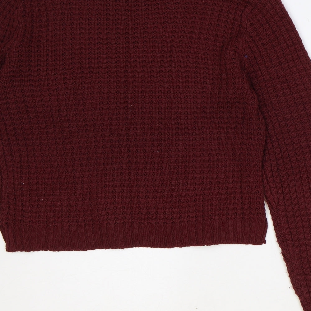 Womens UK Size 14 Select Red Pullover Jumper