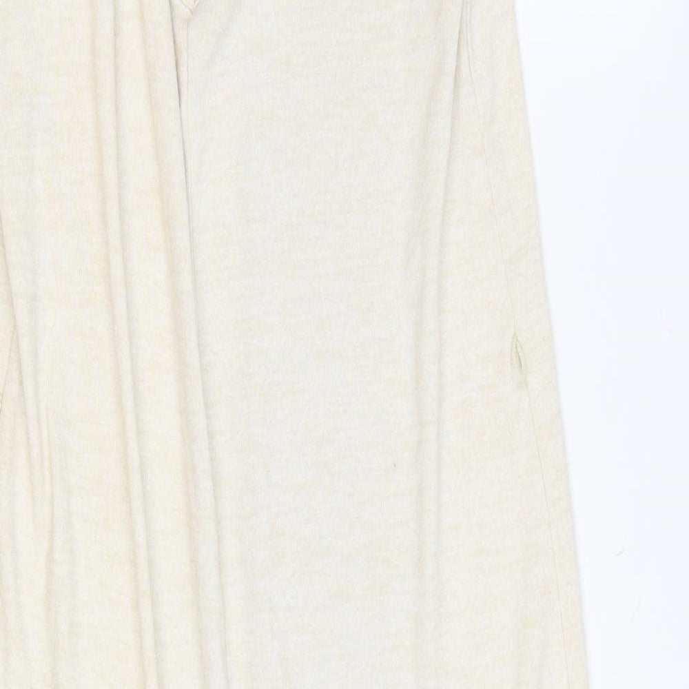 Gap Womens Beige Polyester Tank Dress Size S Sweetheart Pullover