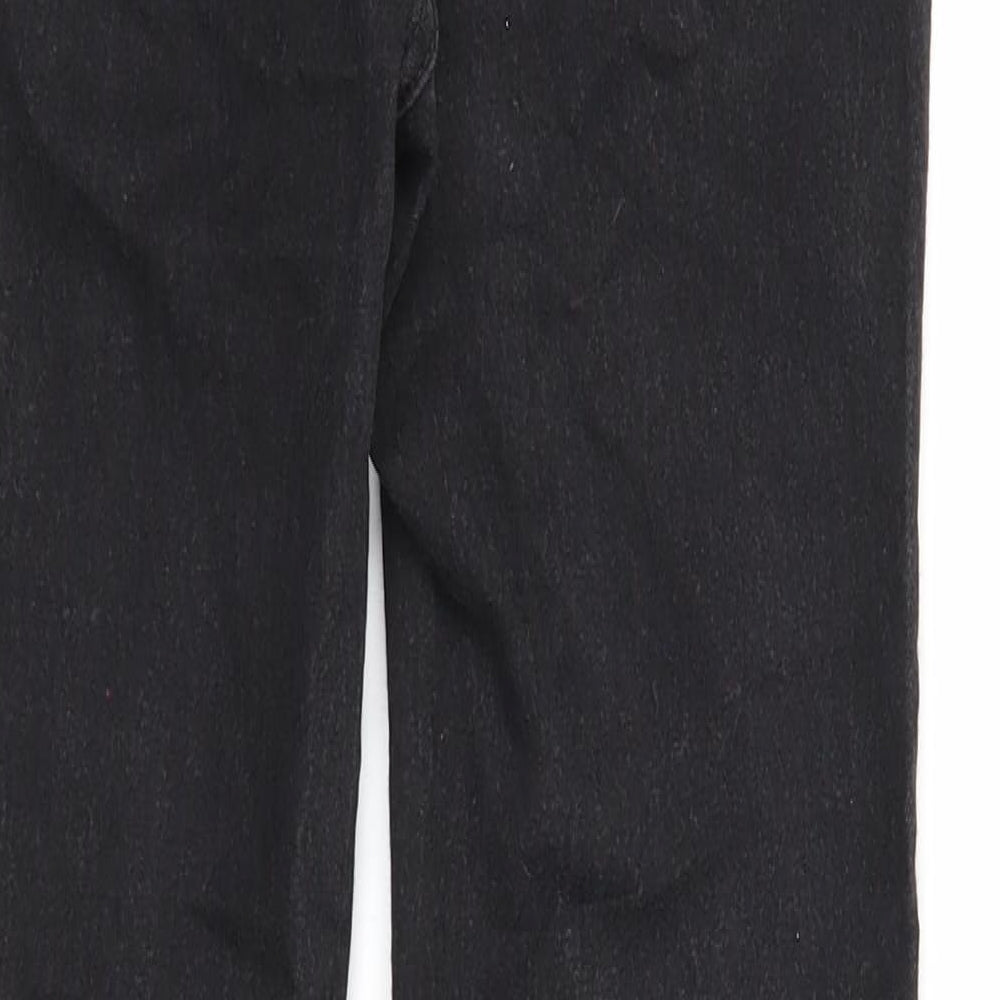 Womens UK Size 8 Divided Regular Fit Skinny Black Jeans