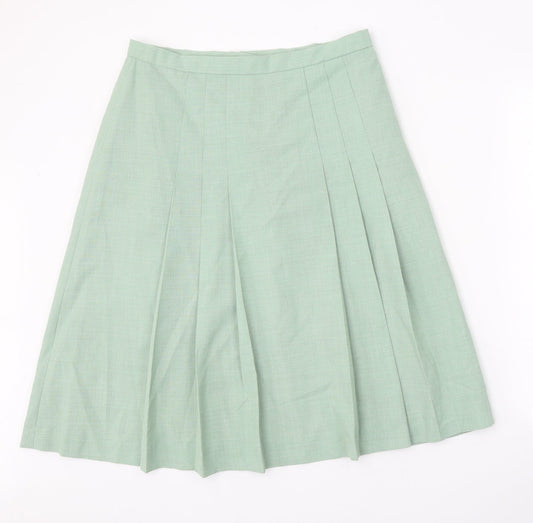 Womens UK Size 31 in Preworn Pleated Skirt