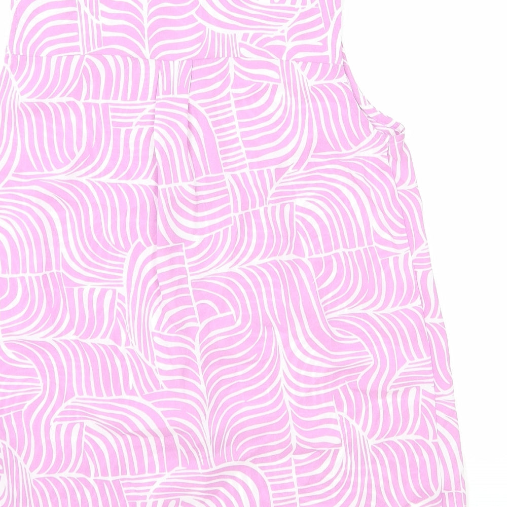 Womens UK Size 6 Marks and Spencer Pink Basic Blouse