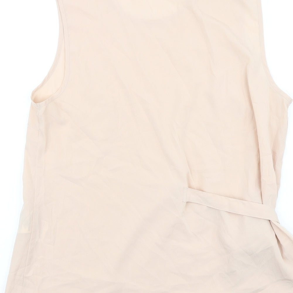 Womens UK Size L VERO MODA Pink Basic Tank