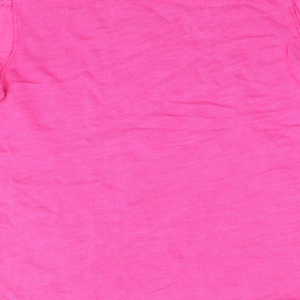 Womens UK Size 6 Marks and Spencer Pink Basic Blouse