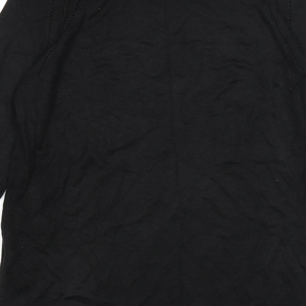 Womens UK Size 10 NEXT Black Pullover Jumper