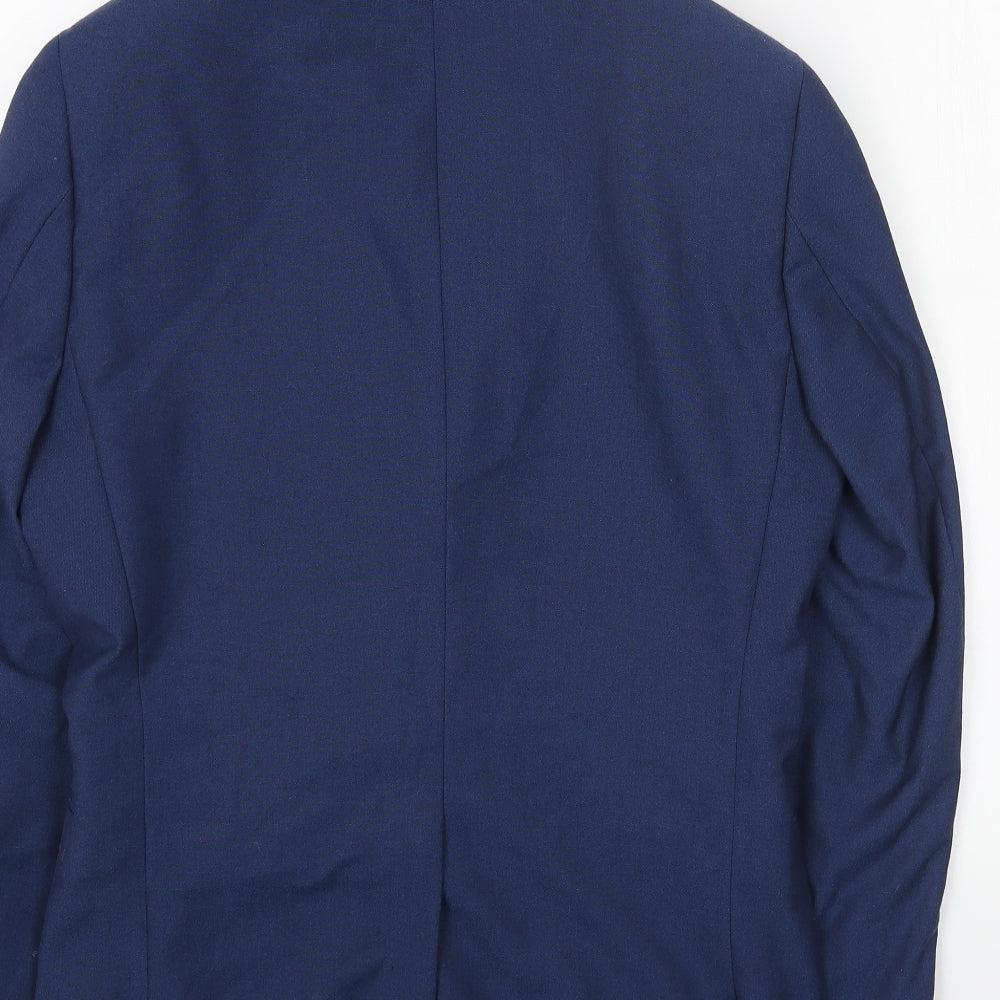 Mens UK Size 36 Preworn Regular Blue Suit Jacket