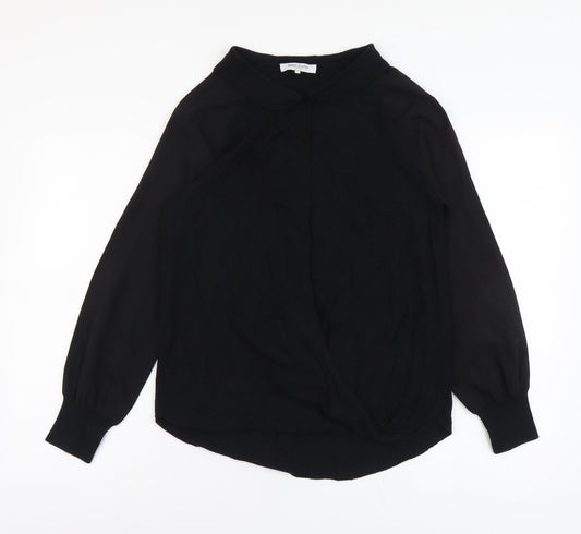 Womens UK Size XS Great Plains Black Pullover Jumper