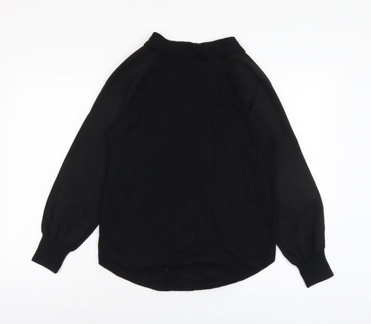 Womens UK Size XS Great Plains Black Pullover Jumper