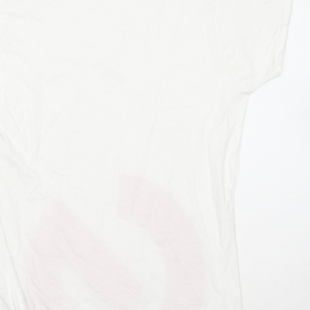 Womens UK Size XL Gildan White Basic T-Shirt