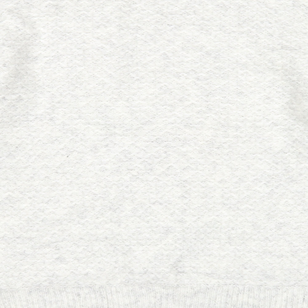 Womens UK Size M Marks and Spencer Grey Pullover Jumper