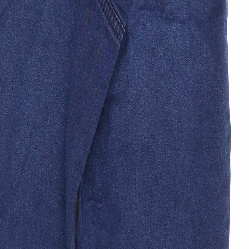 F&F Womens Blue Cotton Skinny Jeans Size 8 Regular