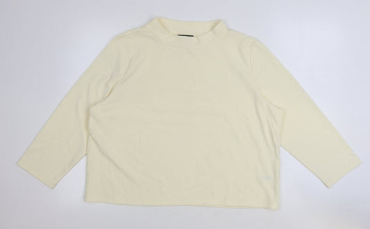 Womens UK Size XL Jones New York Ivory Pullover Jumper