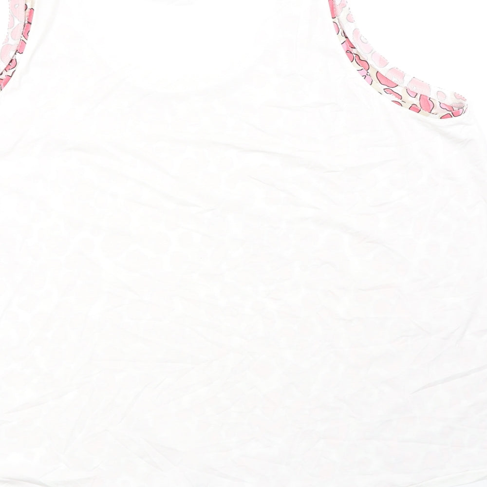 Womens UK Size 20 Marks and Spencer Pink Basic Tank