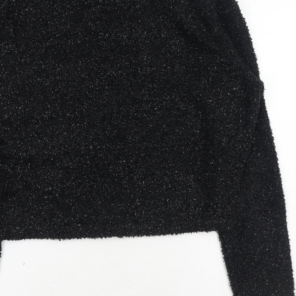 Womens UK Size S H&M Black Pullover Jumper