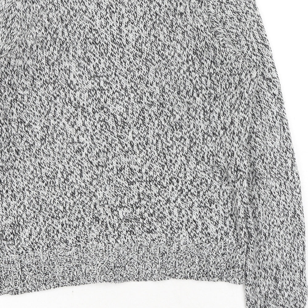 Womens UK Size XS H&M Grey Pullover Jumper