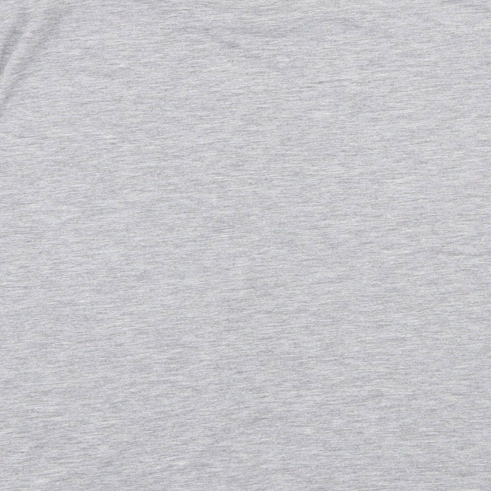 Womens UK Size 10 Marks and Spencer Grey Basic T-Shirt