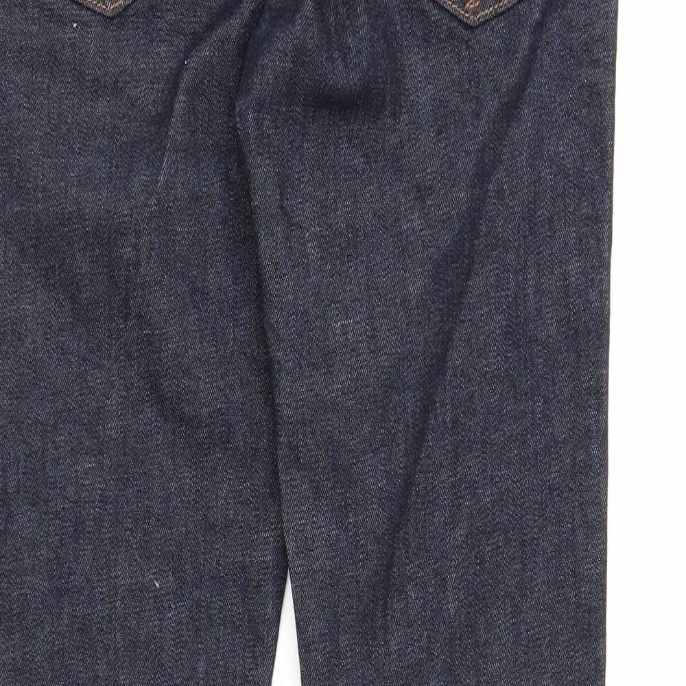 Gap Mens Blue Cotton Skinny Jeans Size 28 in L32 in Regular Zip