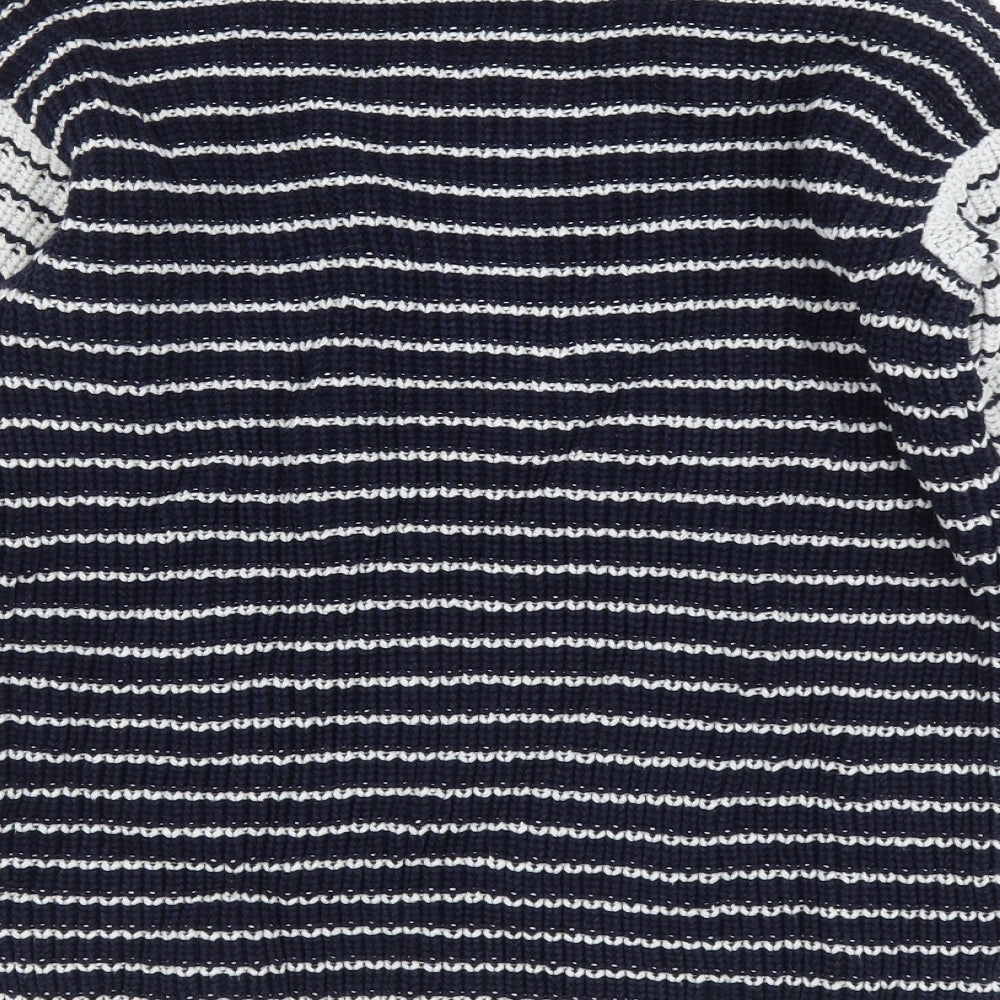 Womens UK Size S Marks and Spencer Blue Pullover Jumper