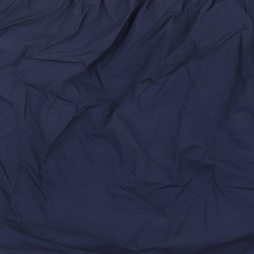 Womens UK Size 12 Warehouse Blue Basic Blouse