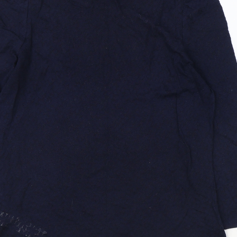 Womens UK Size 8 Dorothy Perkins Blue Basic T-Shirt