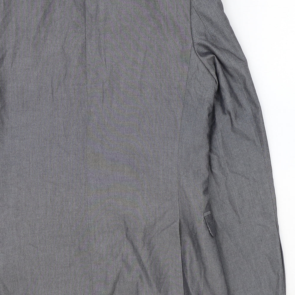 Mens UK Size 38 Red Herring Regular Grey Suit Jacket