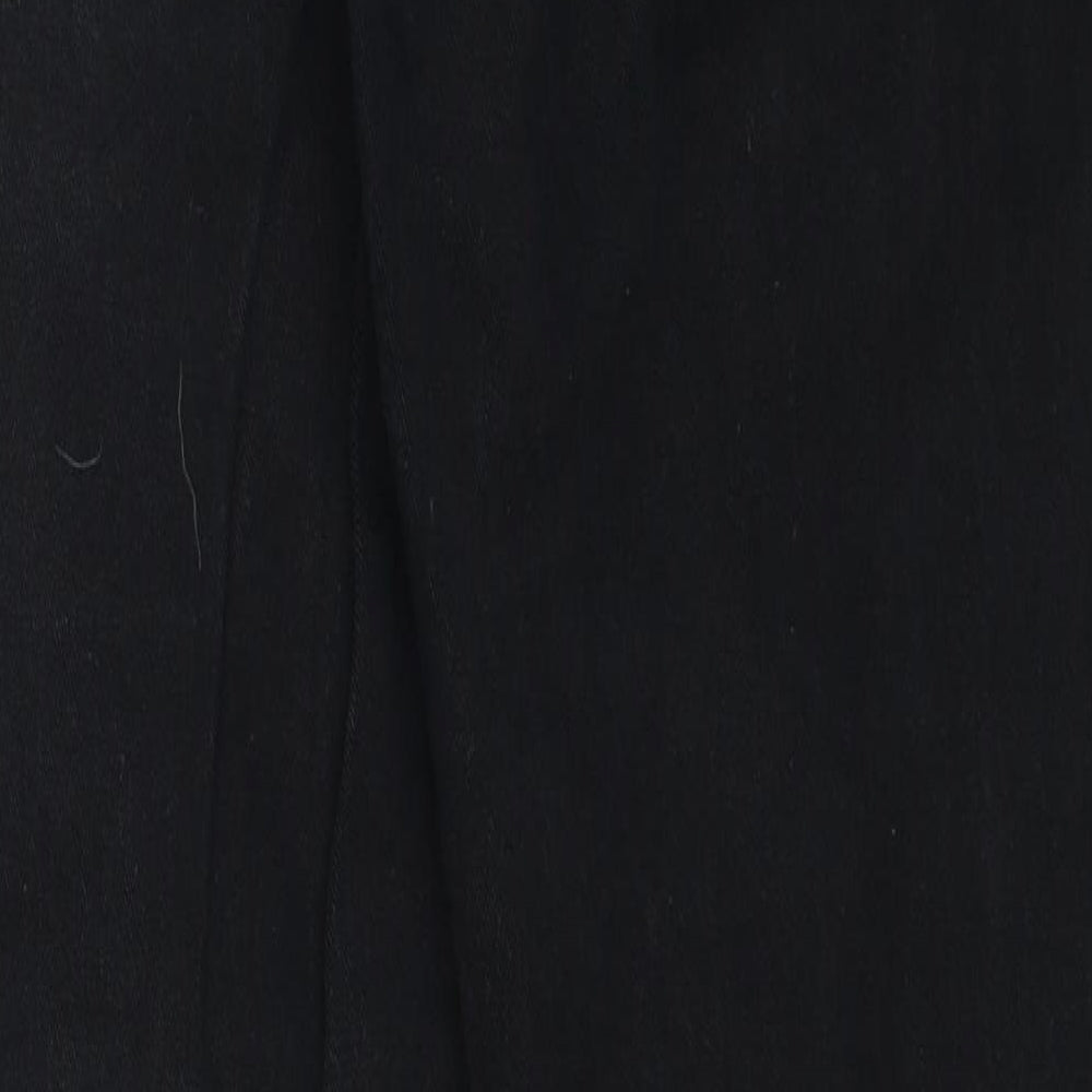 Denim Works Mens Black Cotton Skinny Jeans Size 32 in L30 in Slim Zip