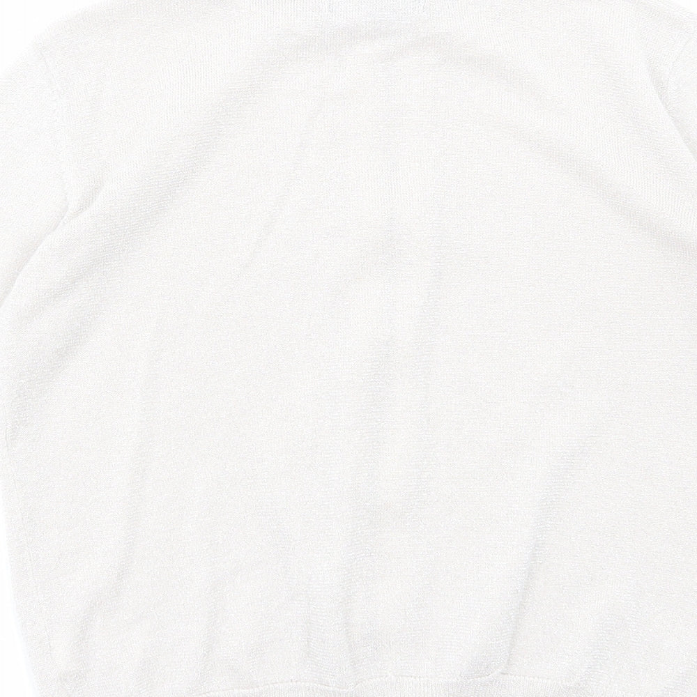 Primark Womens Ivory Jacket Size 10 Zip